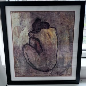 Picasso print/ framebridge frame.